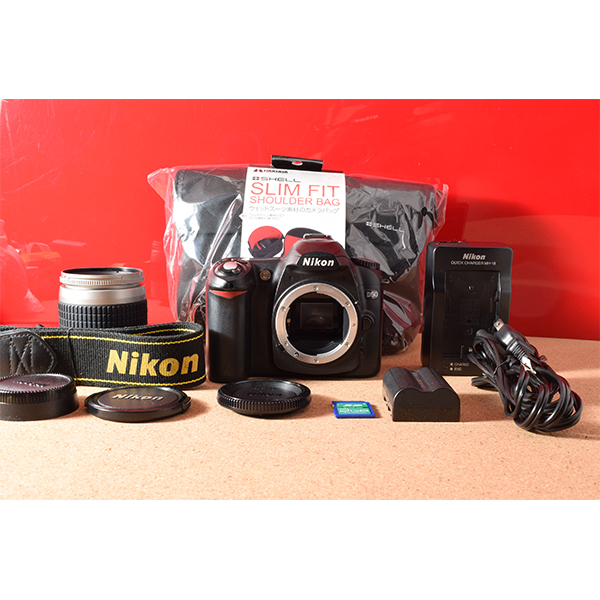 【初心者・女性向け】Nikon　ニコン　D50　レンズキット!