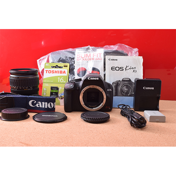 最低価格の Canon デジタルカメラ EOS KIT SPECIAL KISS3 デジタル ...