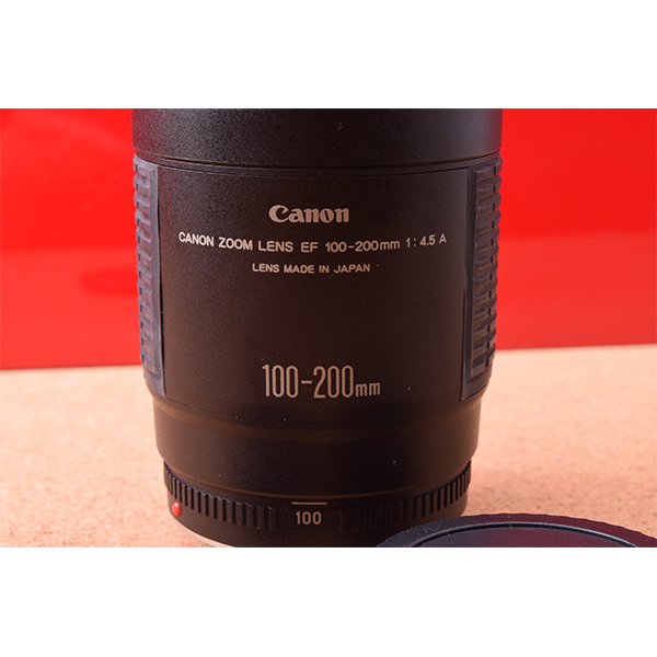 Canon　キャノン　EF　100-200mm　1:4.5　A!