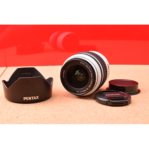 SMC PENTAX-DAL　1:3.5-5.6　18-55mm　AL!ホワイト