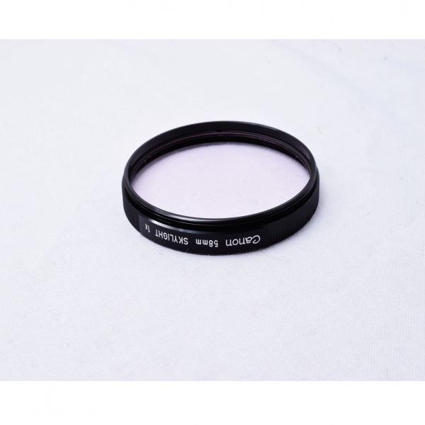 Canon 58mm SKYLIGHT 1x 中古　色付き